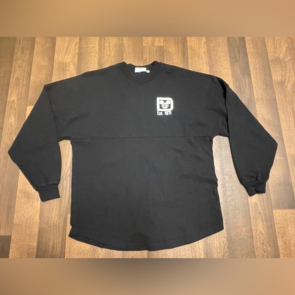 Disney Black Crew Neck Top